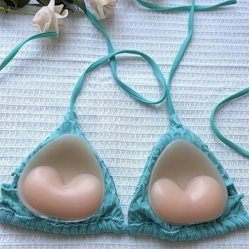 三角硅膠胸墊 矽膠胸墊 泳衣胸墊 比基尼胸墊 自黏胸墊 泳衣加厚墊 增厚胸墊 隱形胸墊 胸墊 內衣墊 可下水 托胸