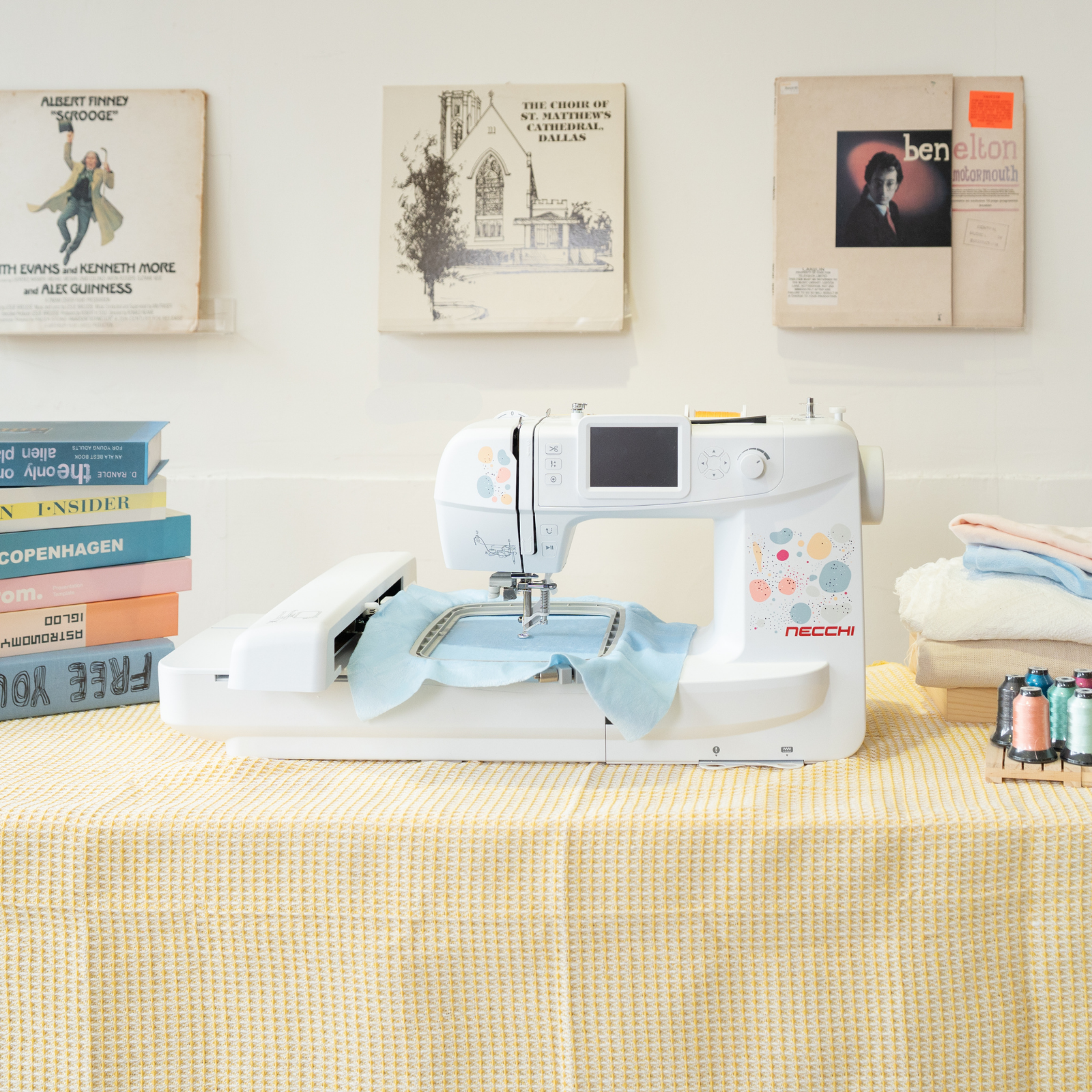 【NECCHI】NE210 智慧刺繡縫紉兩用機