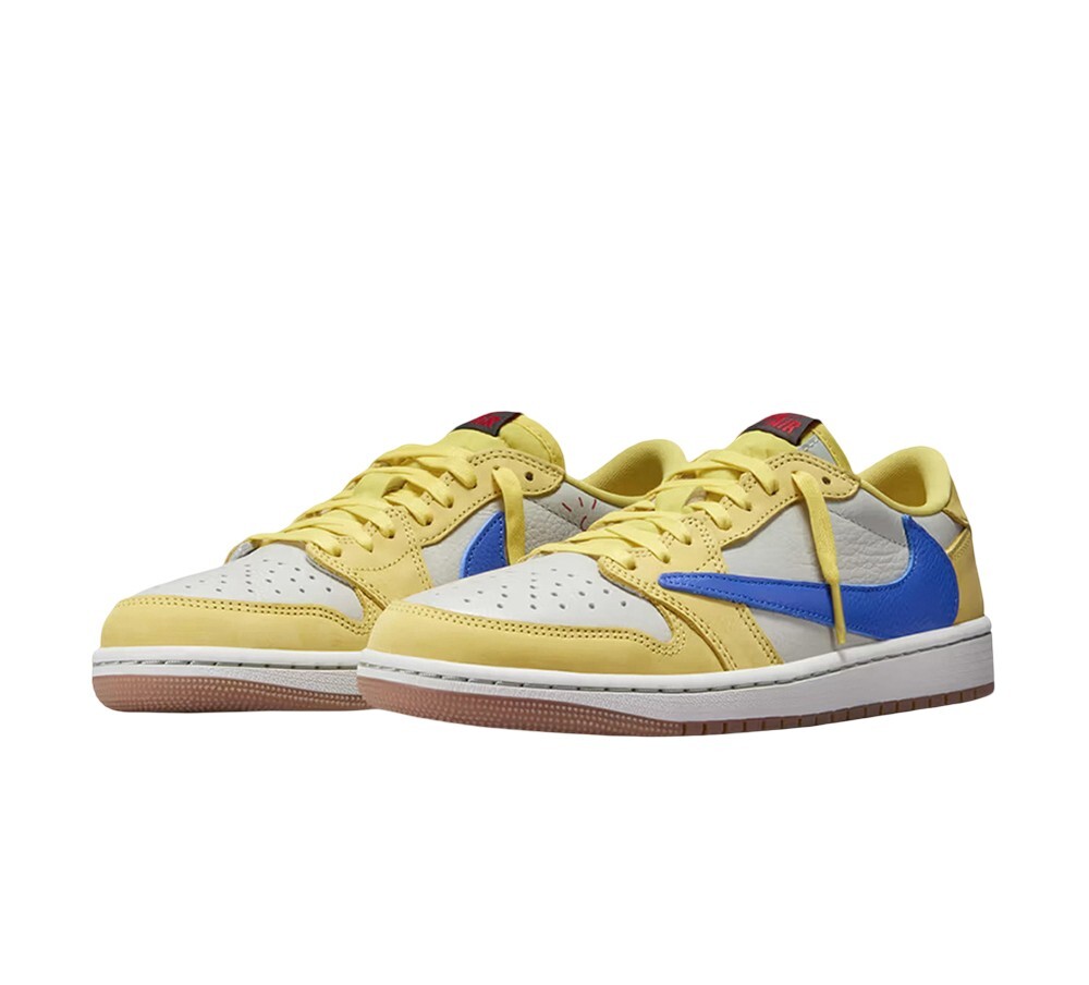 [預購] Air Jordan 1 Retro Low OG SP Travis Scott Canary │ DZ4137-700