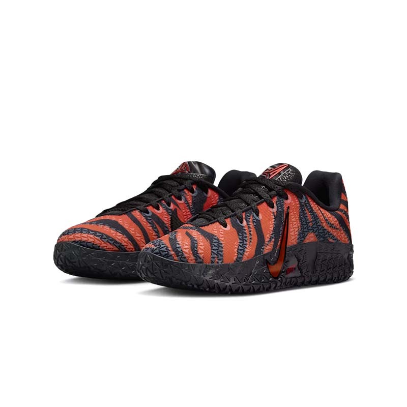 Nike Ja 3 "Animal Pack" GS 虎紋 緩震 實戰籃球鞋 莫蘭特 黑橘 女鞋 大童 IV2622-800 [台灣現貨]