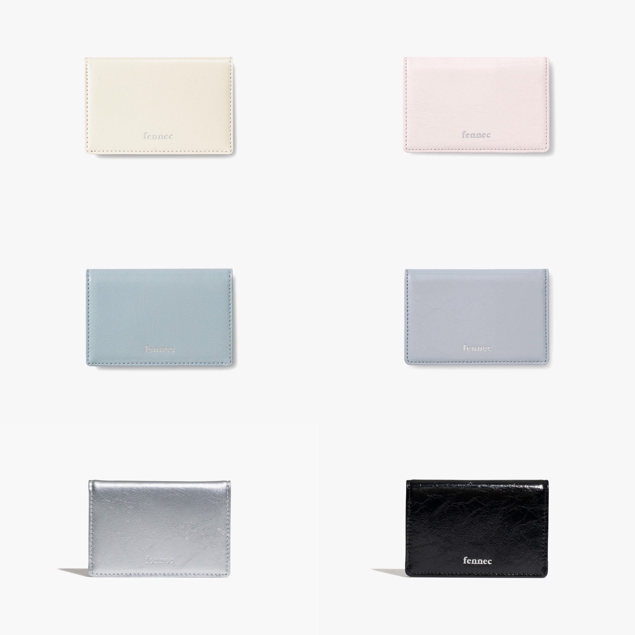 【隨時截單！限時優惠預訂】韓國FENNEC CRINKLE SOFT CARD CASE（6色）