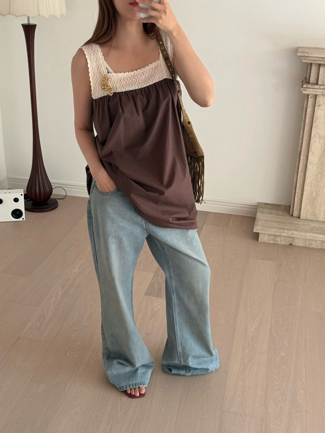 #AJ82摩卡奶霜拼接OPS