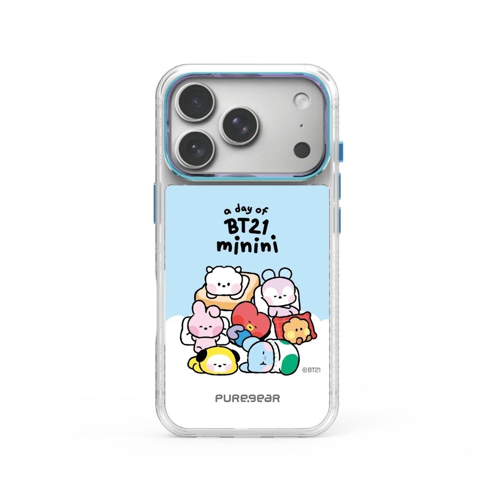 宇宙明星BT21 / iPhone 冰鑽防摔減壓手機殼 - 好夢啟程