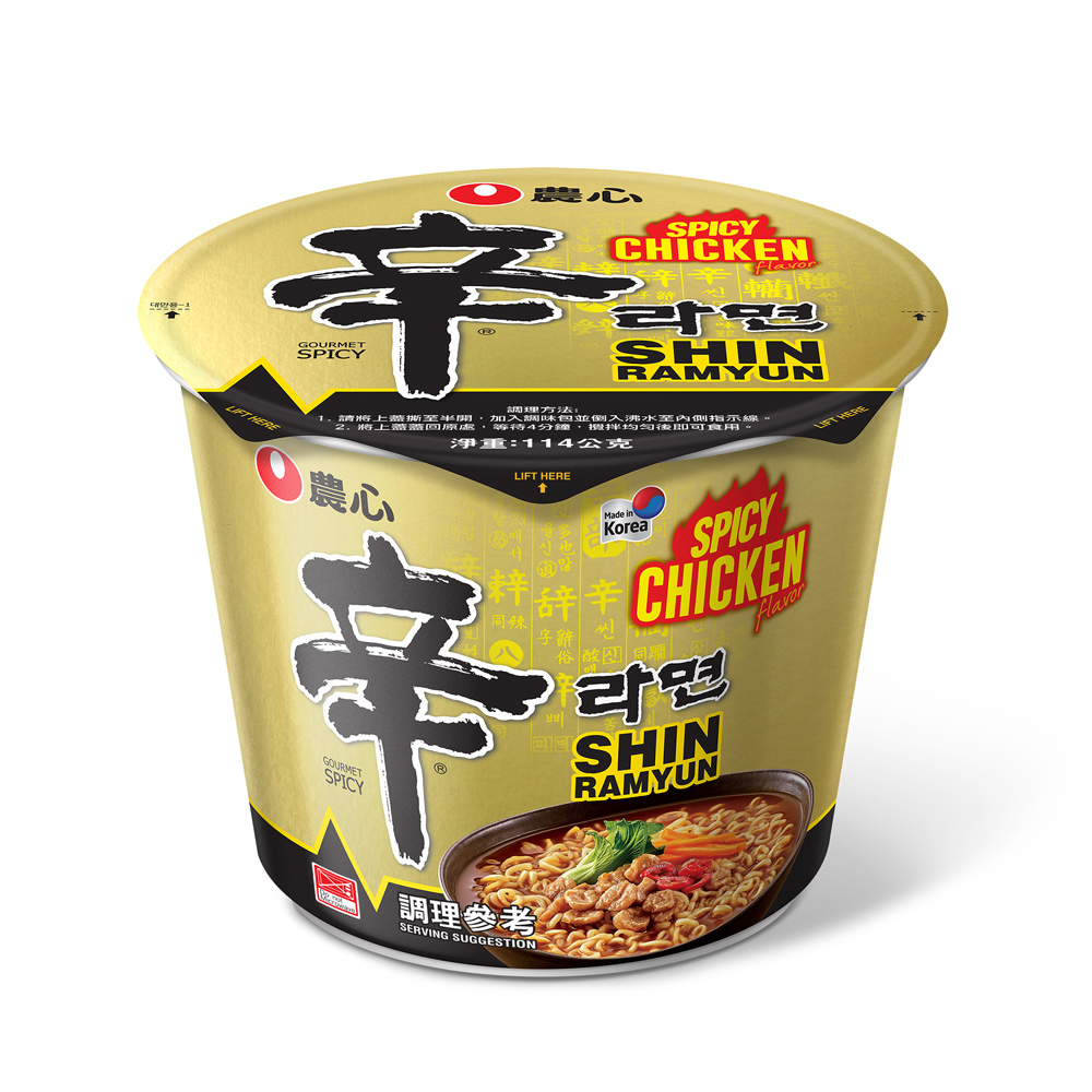 特價優惠 農心 辛拉麵 香辣雞肉味 大碗麵 114g