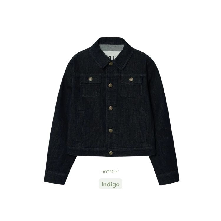 Satur｜SA261WDJ01/02/03 (W) Classic Denim Trucker Jacket [3 colors] S95