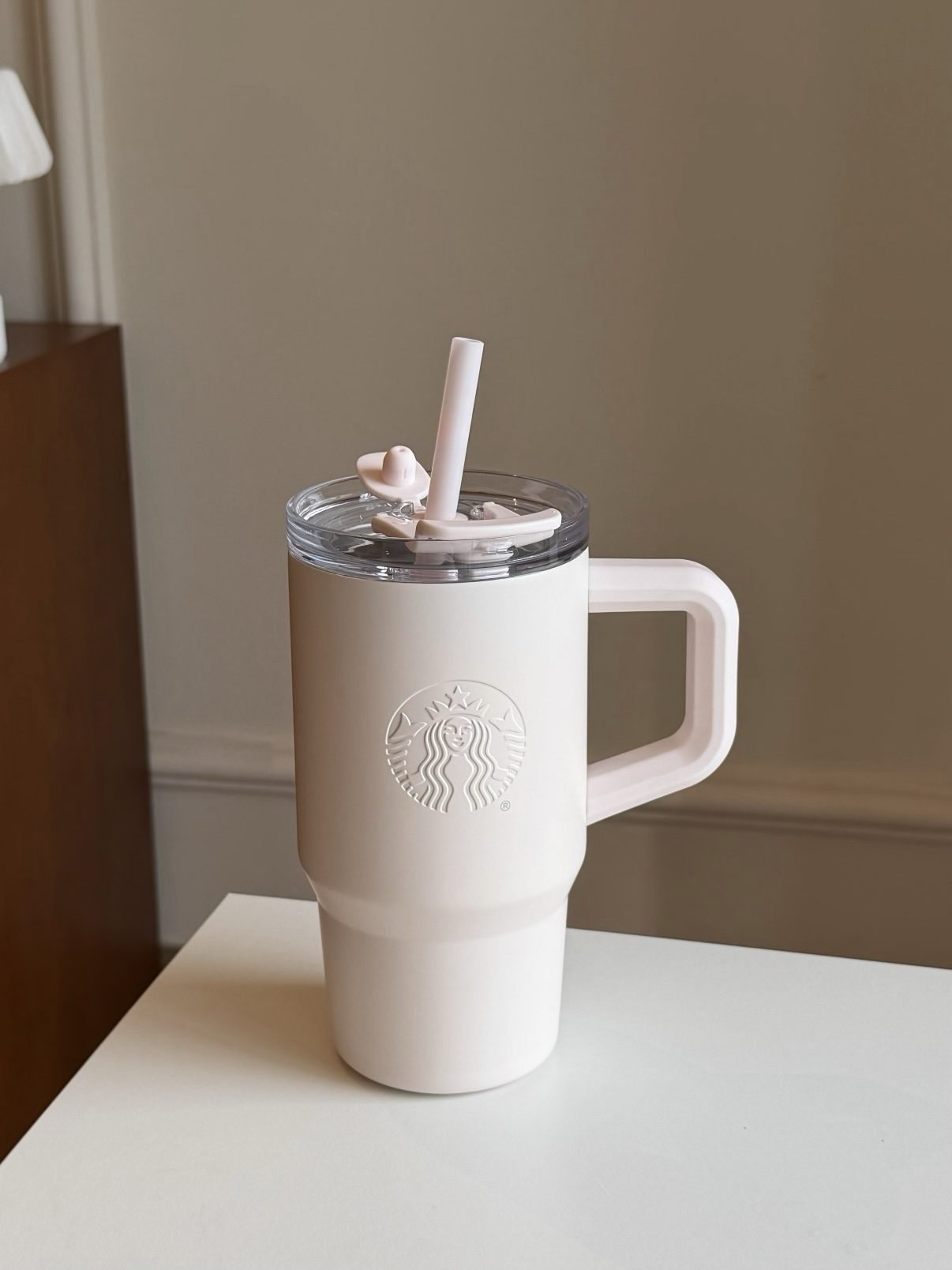 (搶先預購）STARBUCKS 星巴克 霧粉615ml冰霸杯 水壺 水杯 杯子 保冰保溫