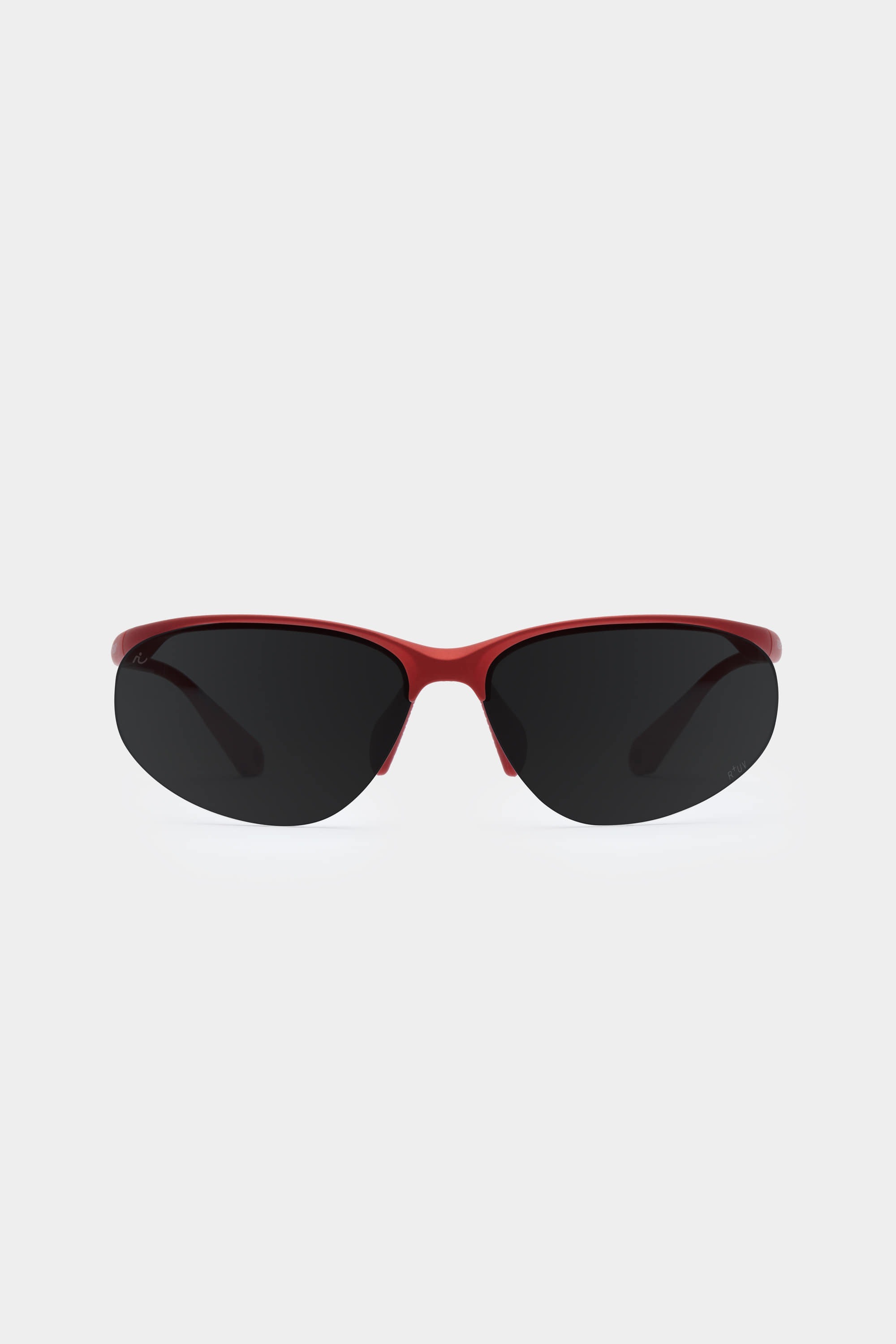 RIDAR｜BUDD-UNIVERSAL RED/R+ JET BLACK SILVER MIRROR