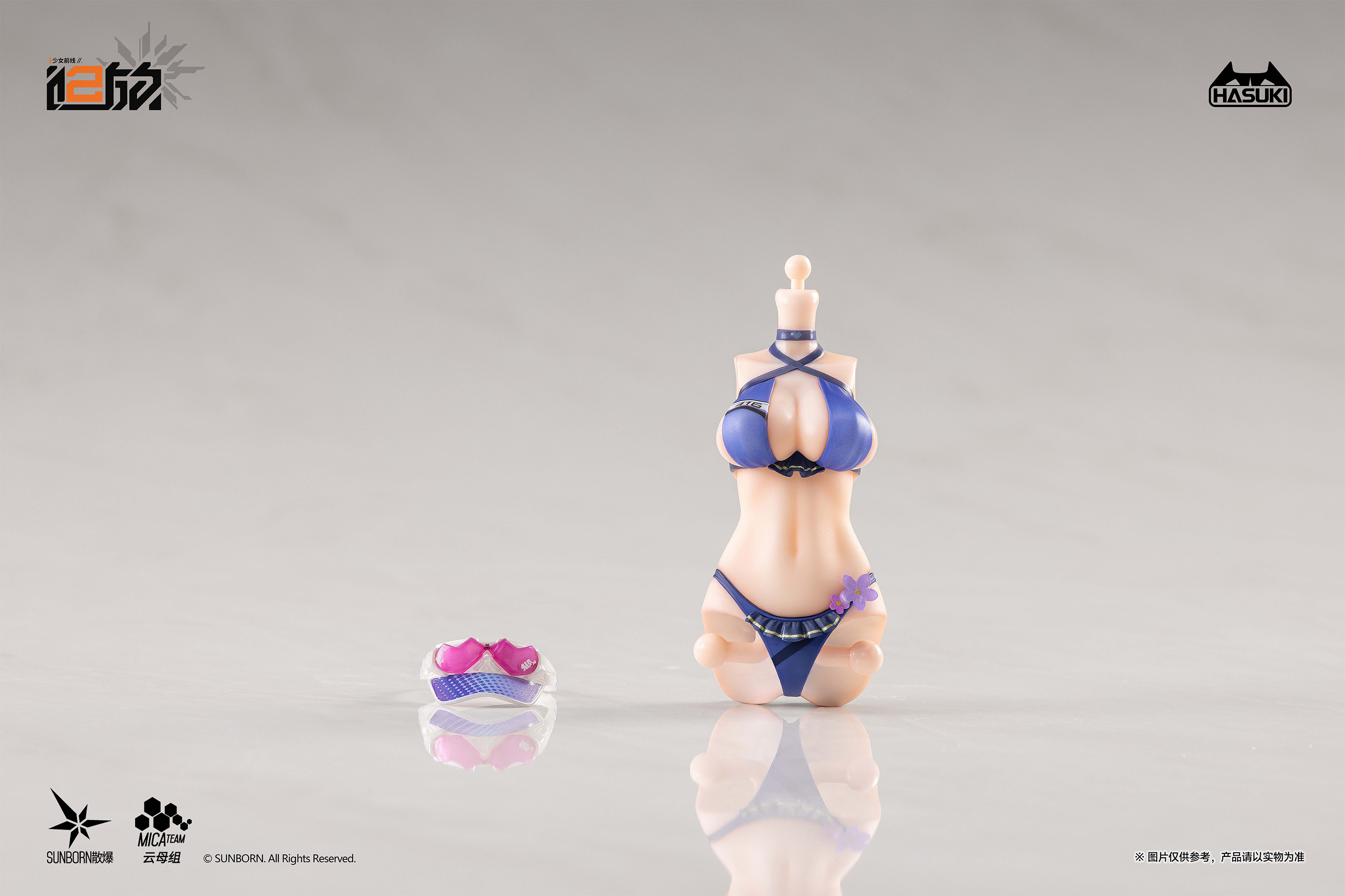 Japanese Version HASUKI POCKET ART Series Girls' Frontline 2: Exilium Krolok A 1/12 Scale Action Figure Deluxe Edition