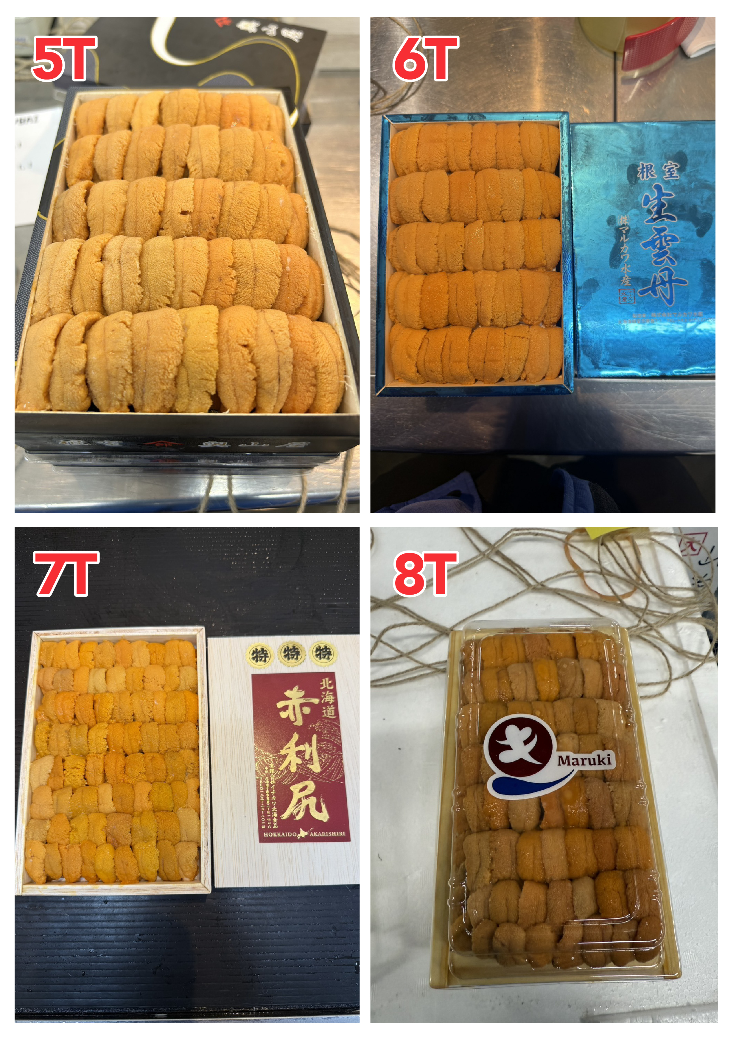【指定海膽推薦】每天更新 (限即日落單, 翌日送)