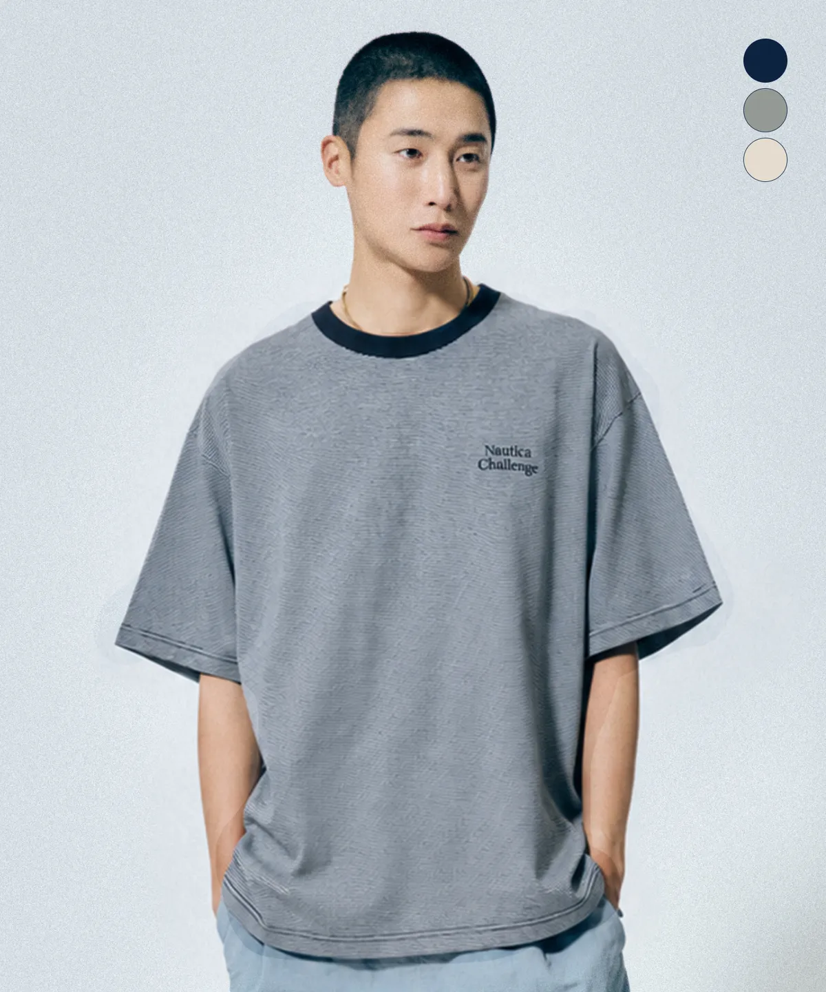 【預購】NAUTICA ZKR0713515 純色短袖上衣