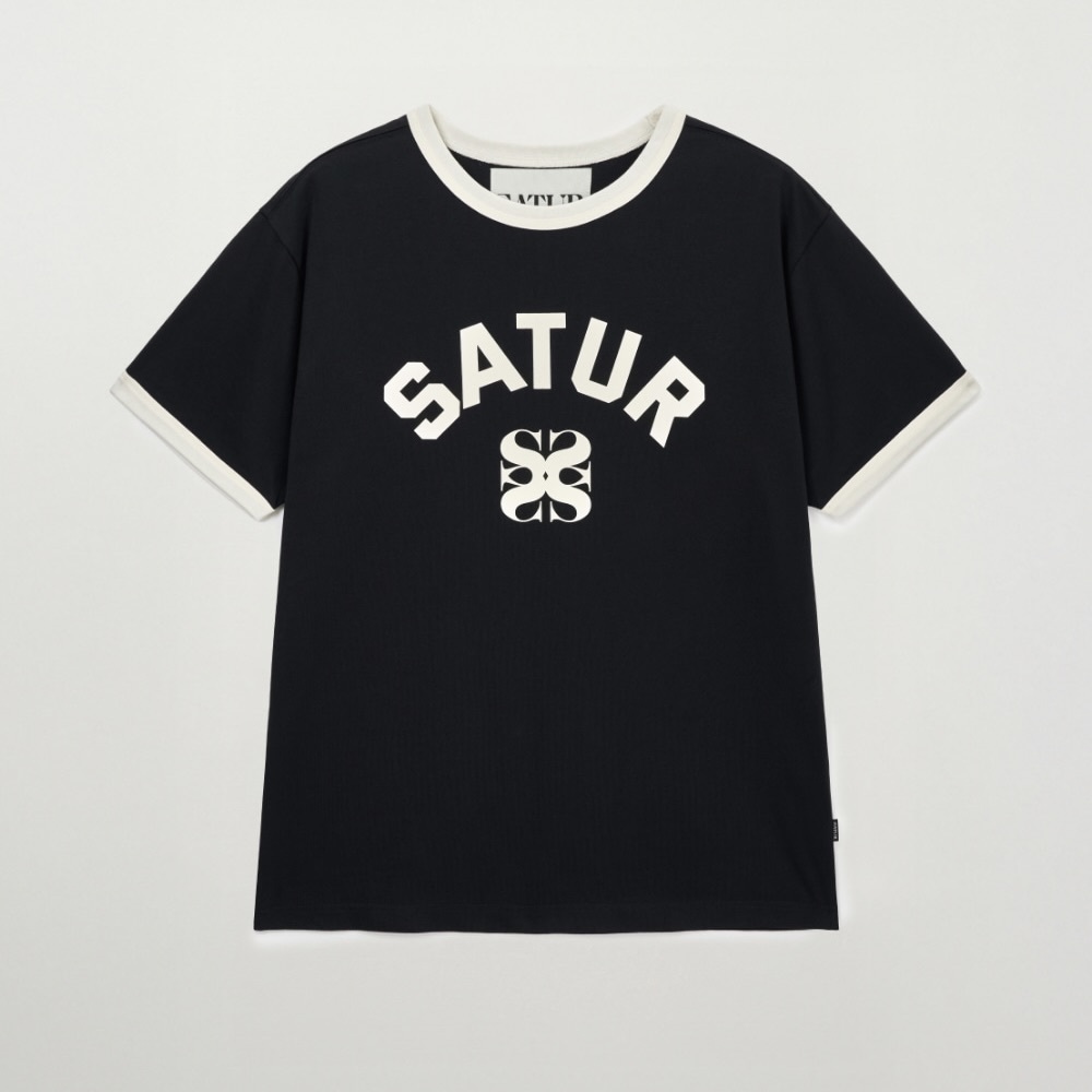 Satur｜SA262MTS01 Satur Logo CB Crop T-Shirt [3 colors] S482