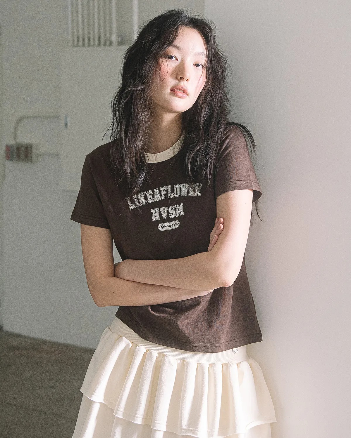 HAVISM LLF NECK S/S TEE