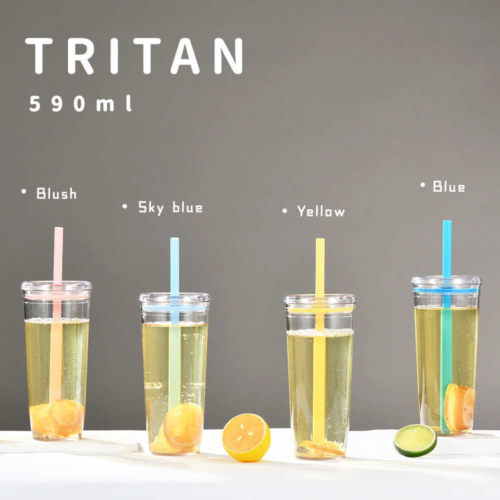 珍奶隨行杯 Tritan吸管杯 奶茶杯 大容量吸管水杯 珍奶杯 珍珠吸管杯 咖啡杯  飲料杯 手搖杯 手搖飲料