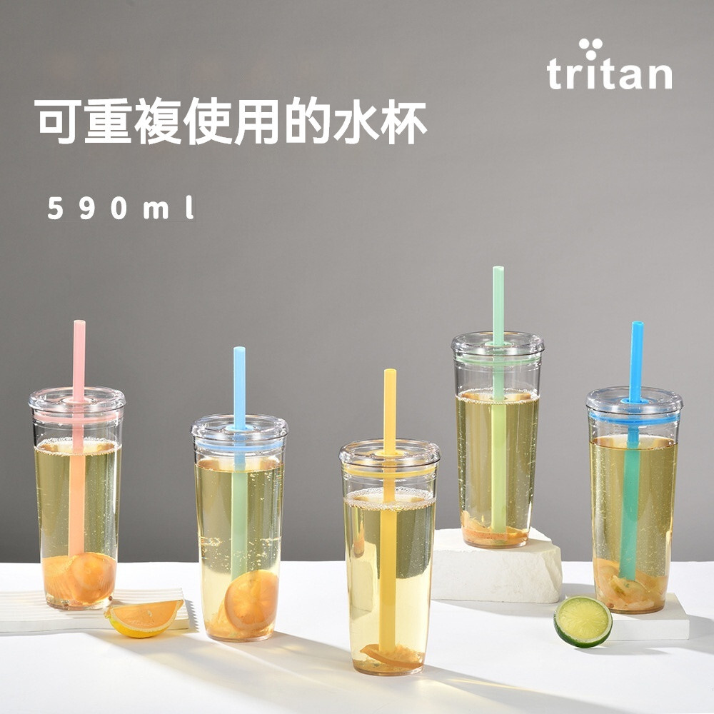 珍奶隨行杯 Tritan吸管杯 奶茶杯 大容量吸管水杯 珍奶杯 珍珠吸管杯 咖啡杯  飲料杯 手搖杯 手搖飲料