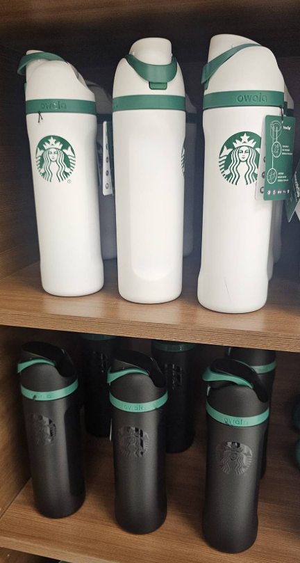 【Luxury】 Starbucks × Owala聯名水壺 710ml 不鏽鋼 FreeSip 水壺 內有吸管