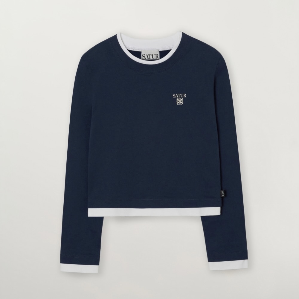 Satur｜(W) Layered Long Sleeve SA261WLS01 [3 colors] S509
