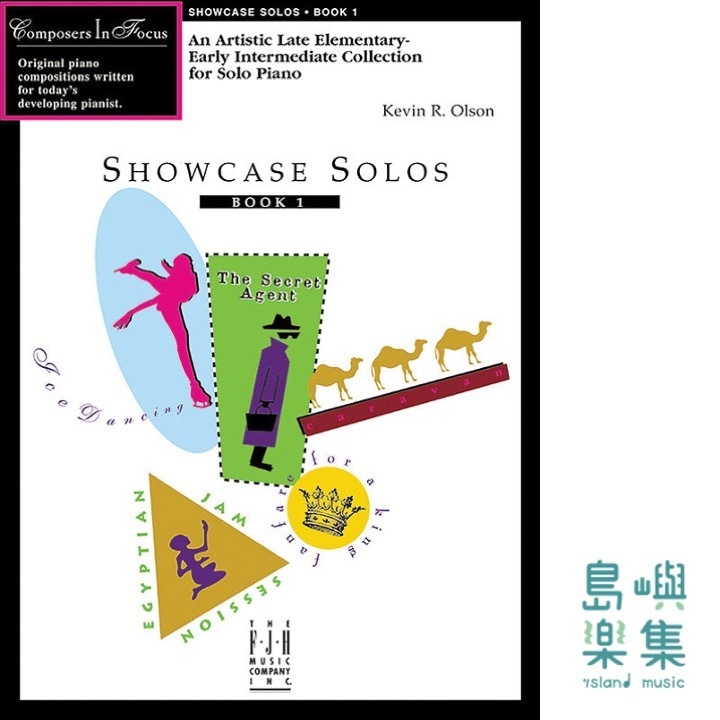 Showcase Solos, Book 1: Late Elementary/Early Intermediate Piano Book