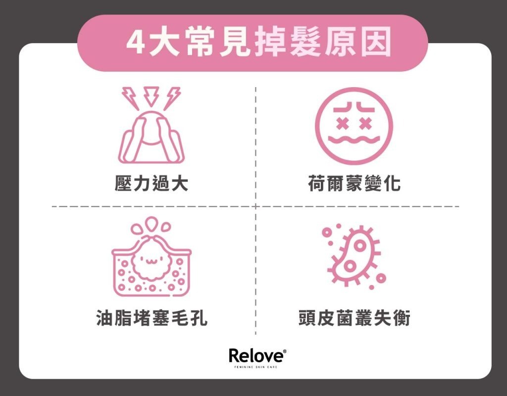 4大常見掉髮原因