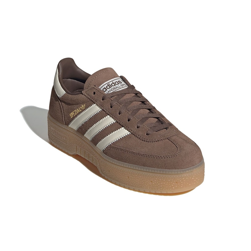 【 adidas HANDBALL SPEZIAL BOLD W 厚底休閒鞋款 - 咖啡 】