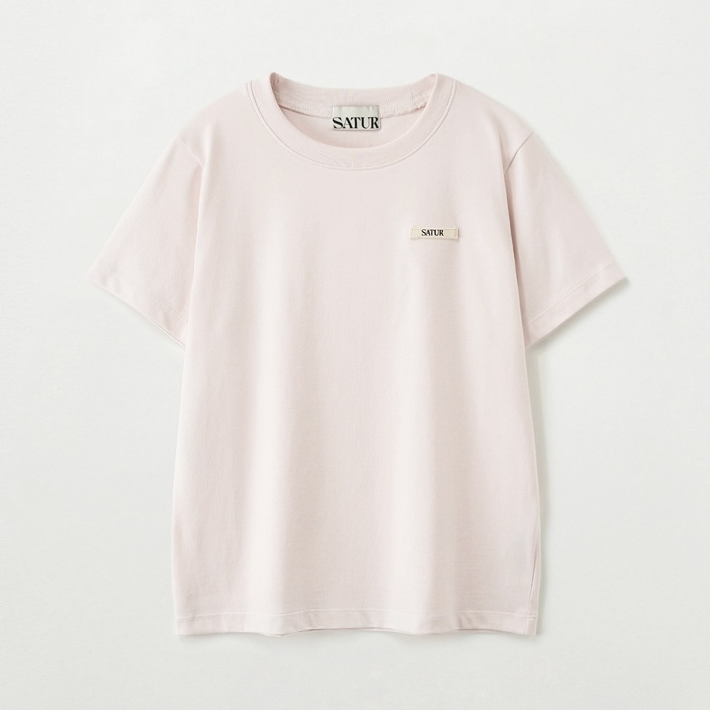 🌟summer sale！熱賣推薦🌟  Satur｜SA262WTS02 (W) Supima Basic Crewneck T-Shirt [4 colors] S164