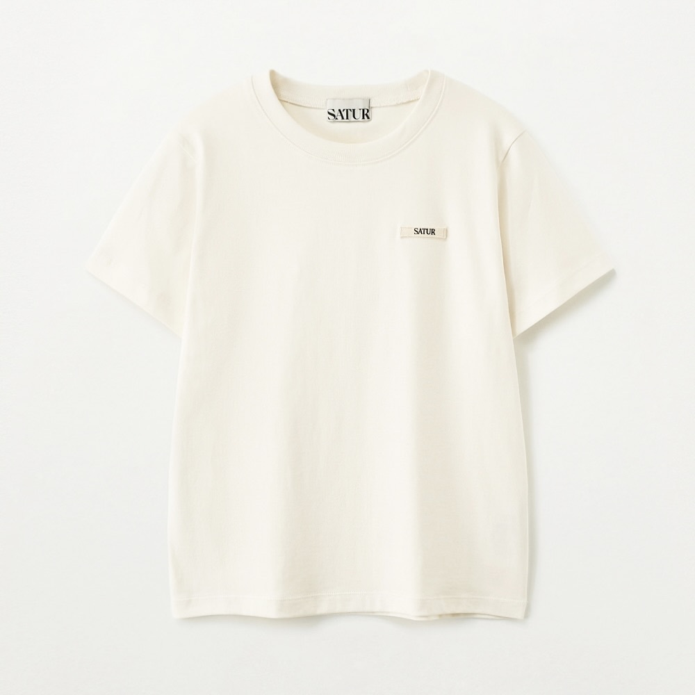 🌟summer sale！熱賣推薦🌟  Satur｜SA262WTS02 (W) Supima Basic Crewneck T-Shirt [4 colors] S164