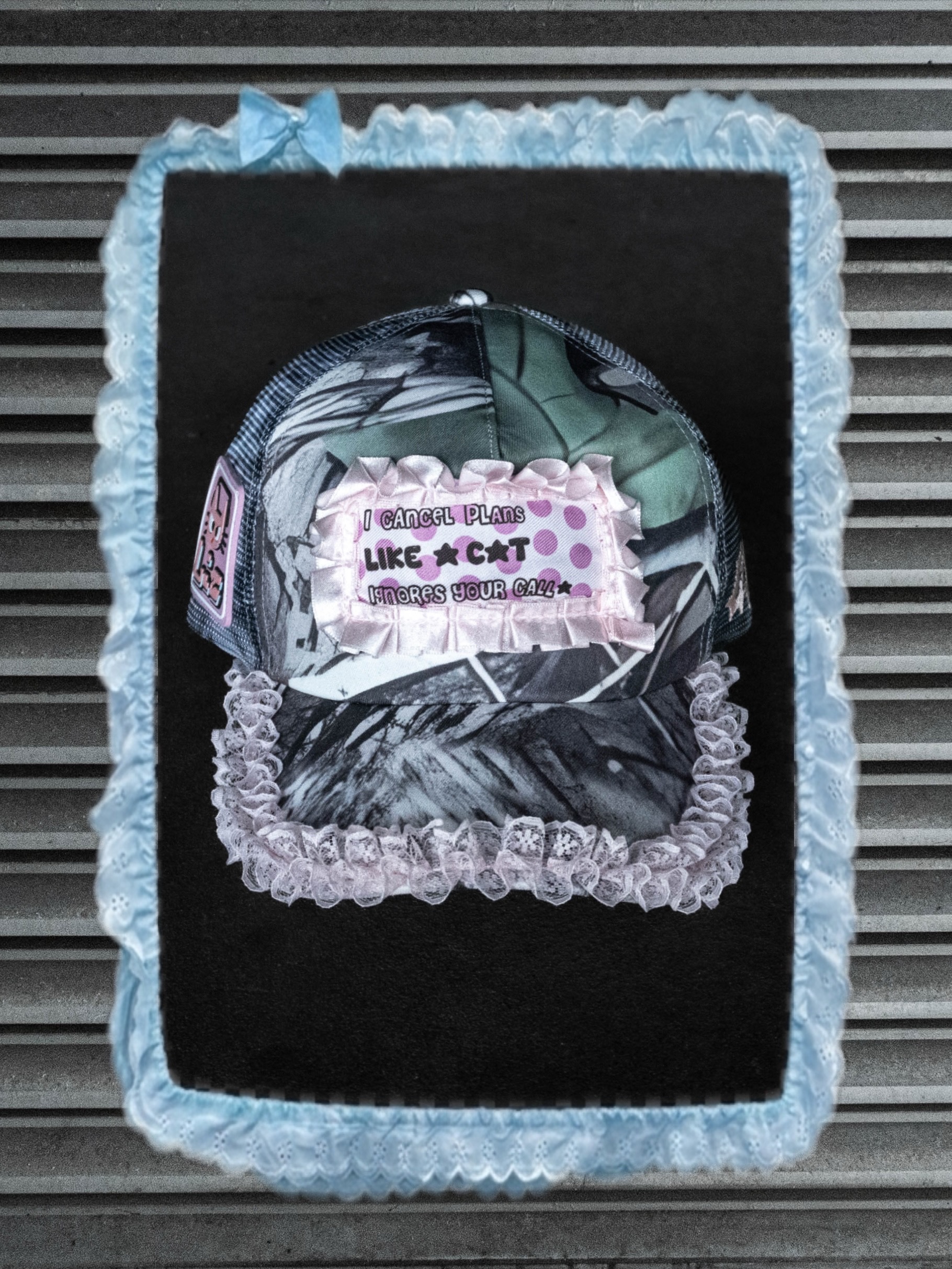 LIZ Lace Trucker Cap