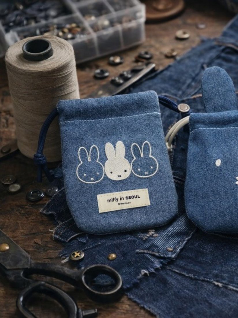 【 限量現貨 】miffy store SEOUL 米飛兔 首爾限定束口袋