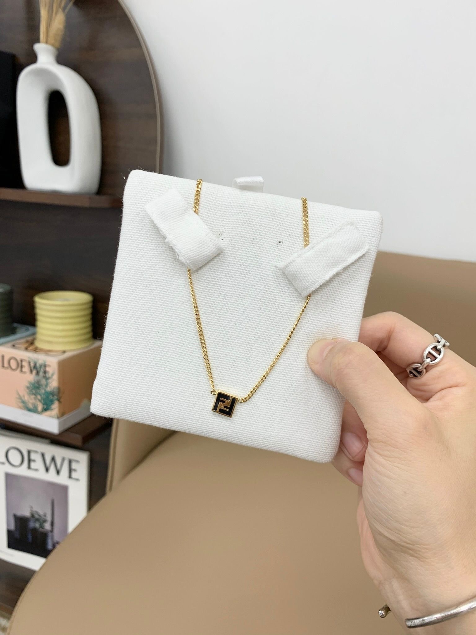 Sale Fendi FF Necklace