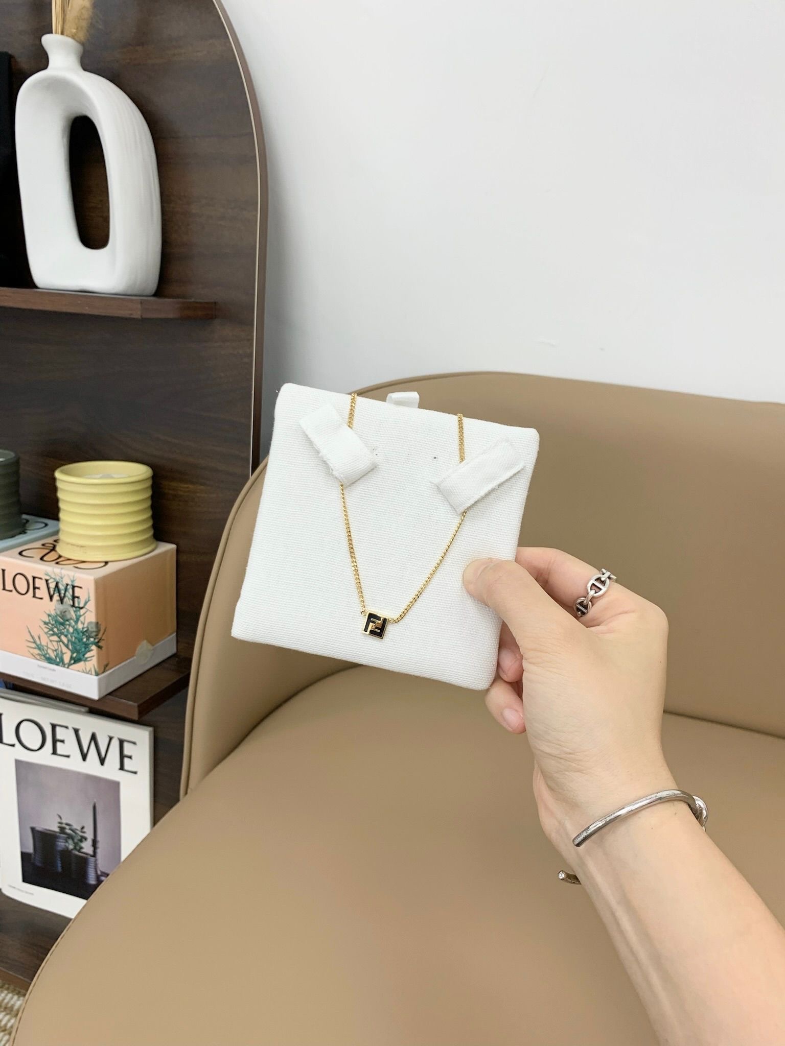 Sale Fendi FF Necklace