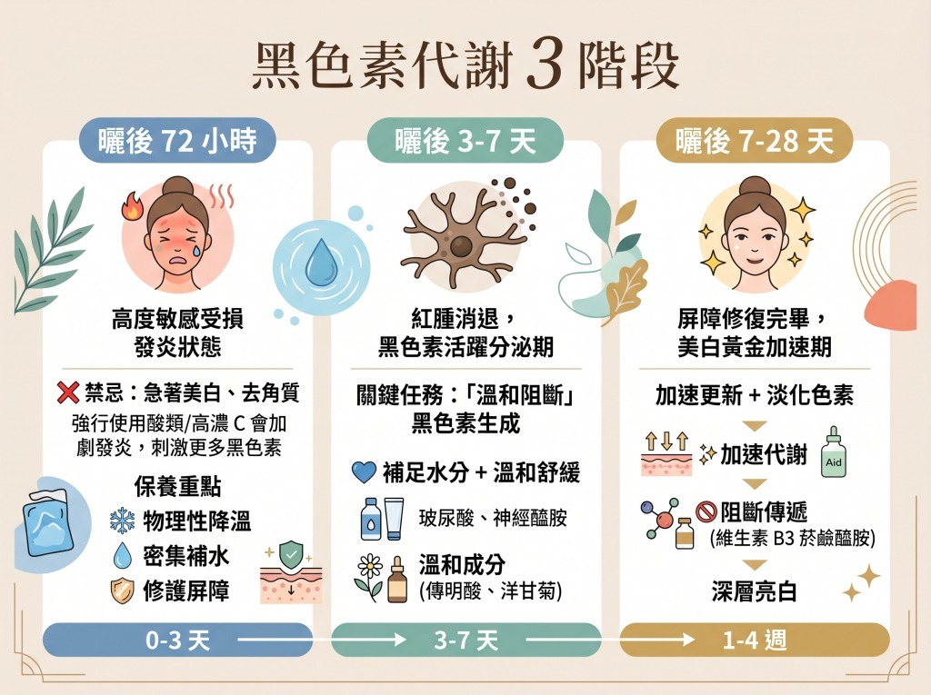 曬黑多久白回來