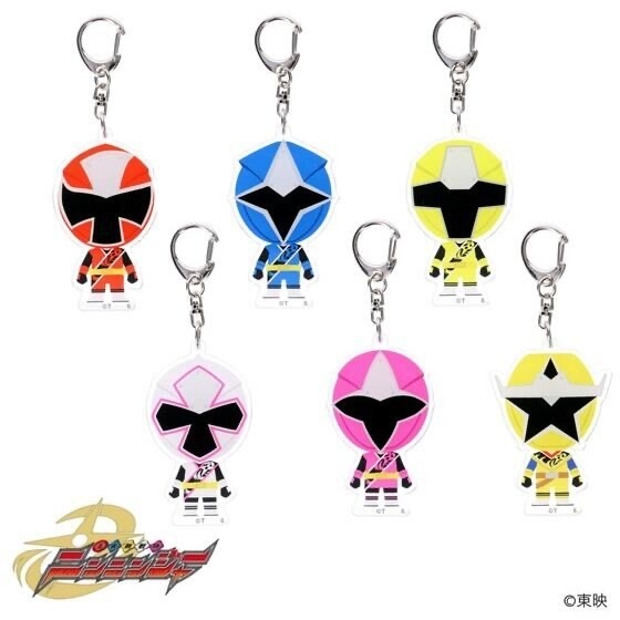 254160 Pbandai 預訂 2026/8月 手裏剣戦隊ニンニンジャー　デフォルメ　アクリルチャーム