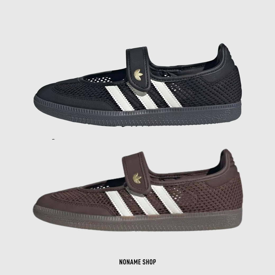 ADIDAS SAMBA JANE 編織 網面 金標 瑪莉珍鞋 瑪麗珍 涼鞋 兩色 (女款)