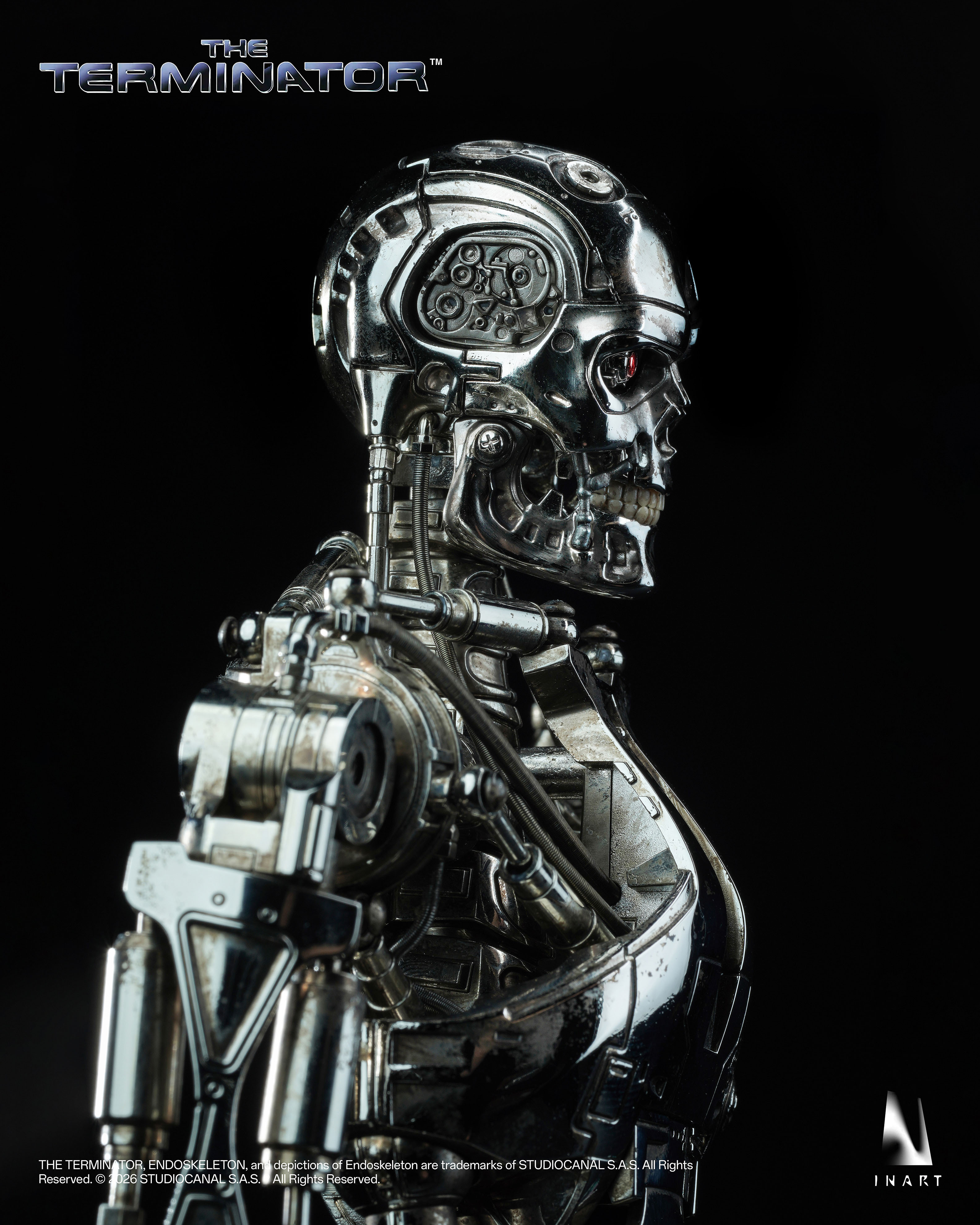 Japanese Version INART Terminator T-800 Endoskeleton 1/6 Scale Action Figure