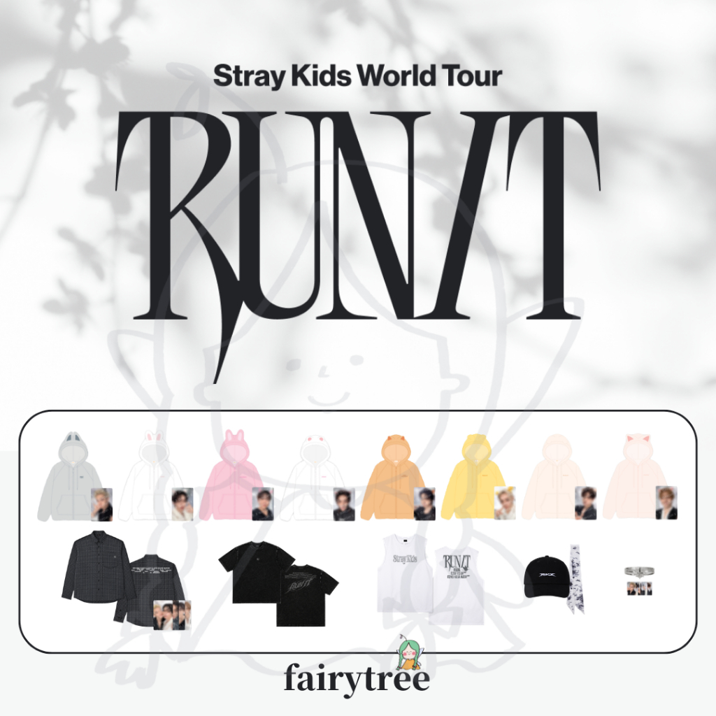 Stray Kids ' RUN IT ' SEOUL 世界巡迴演唱會 首爾場 官方周邊 賣場三