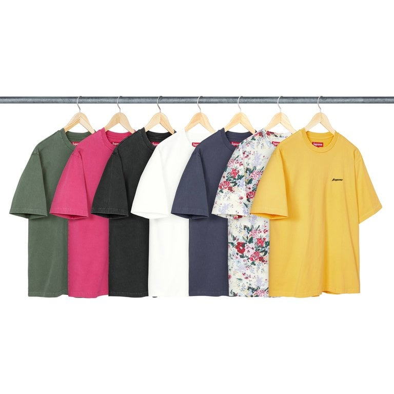 2026SS Supreme Washed Short-Sleeve Top 字體 LOGO 水洗 短T 現貨 SS26KN80