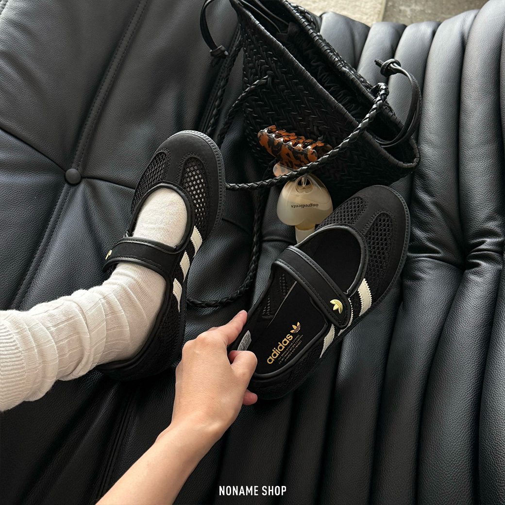 ADIDAS SAMBA JANE 編織 網面 金標 瑪莉珍鞋 瑪麗珍 涼鞋 兩色 (女款)