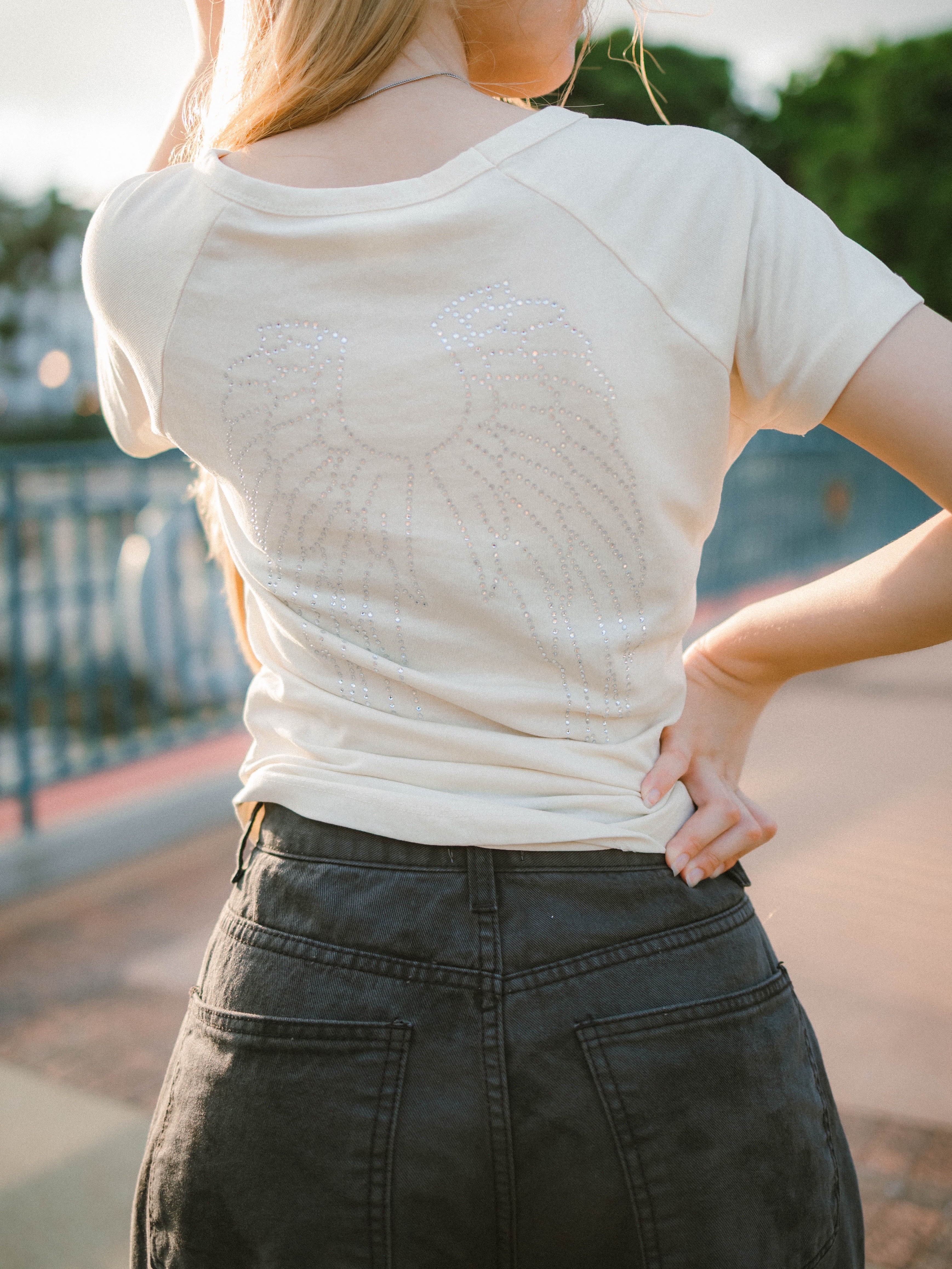 Ange1 Energy Wings Top