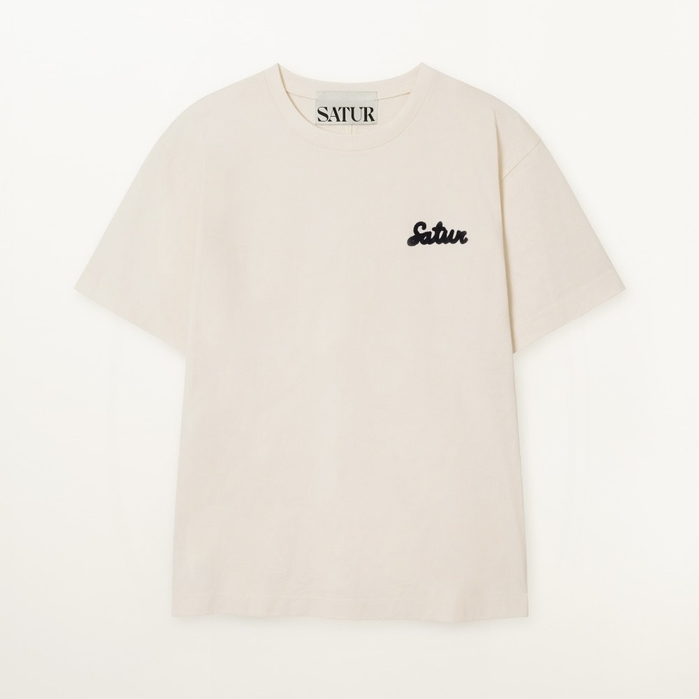 [現貨] Satur｜SA262UTS06 Flowing Small Logo T-Shirt