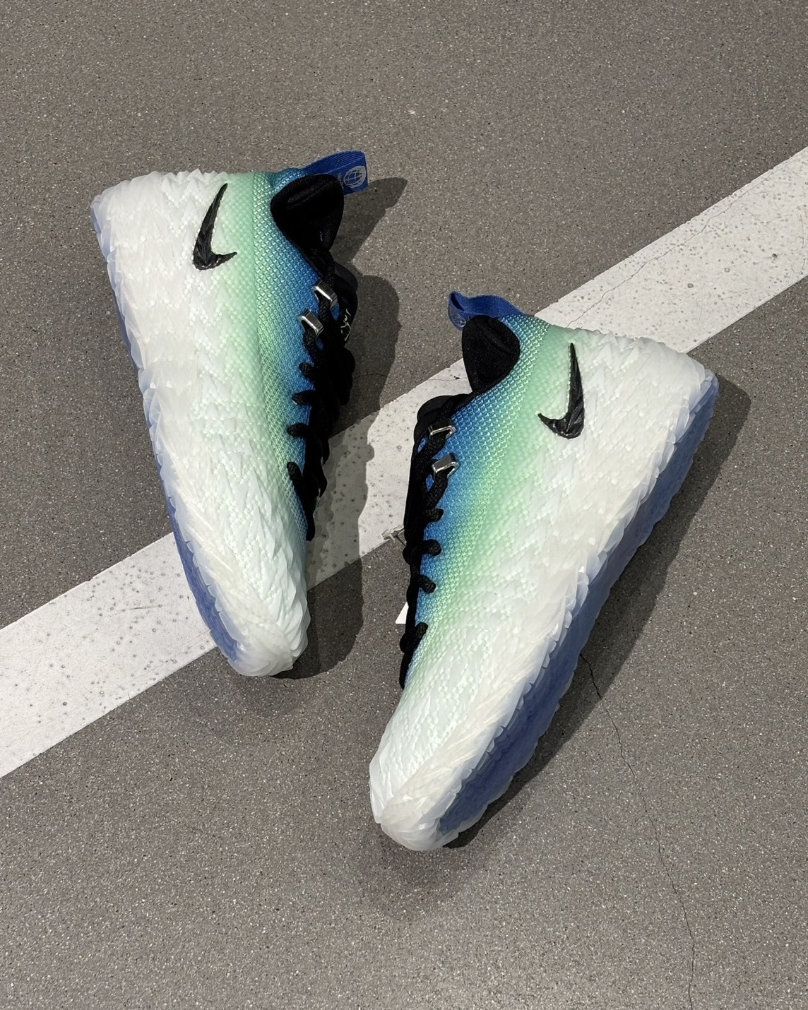 <現貨>Nike S.T. Charge EP 藍綠白 實戰籃球鞋 男款