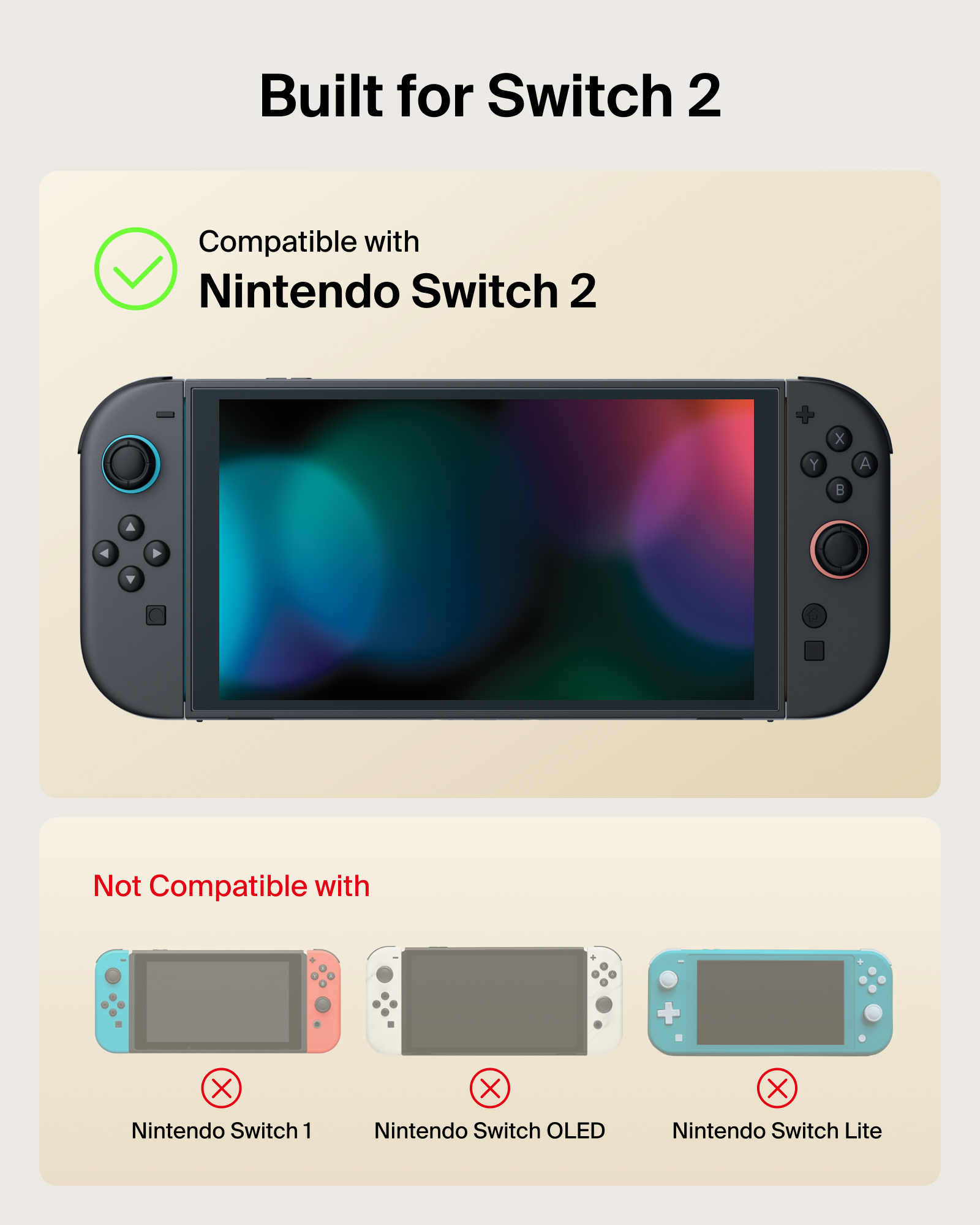 Gaming Nintendo Switch 2 專用充電保護殼