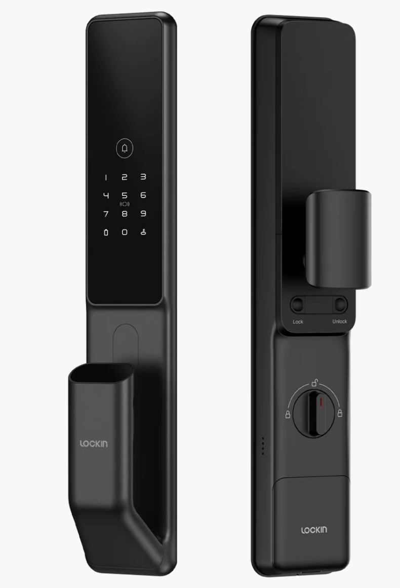 Lockin 鹿客 S5 指靜脈智能電子門鎖 (黑色)