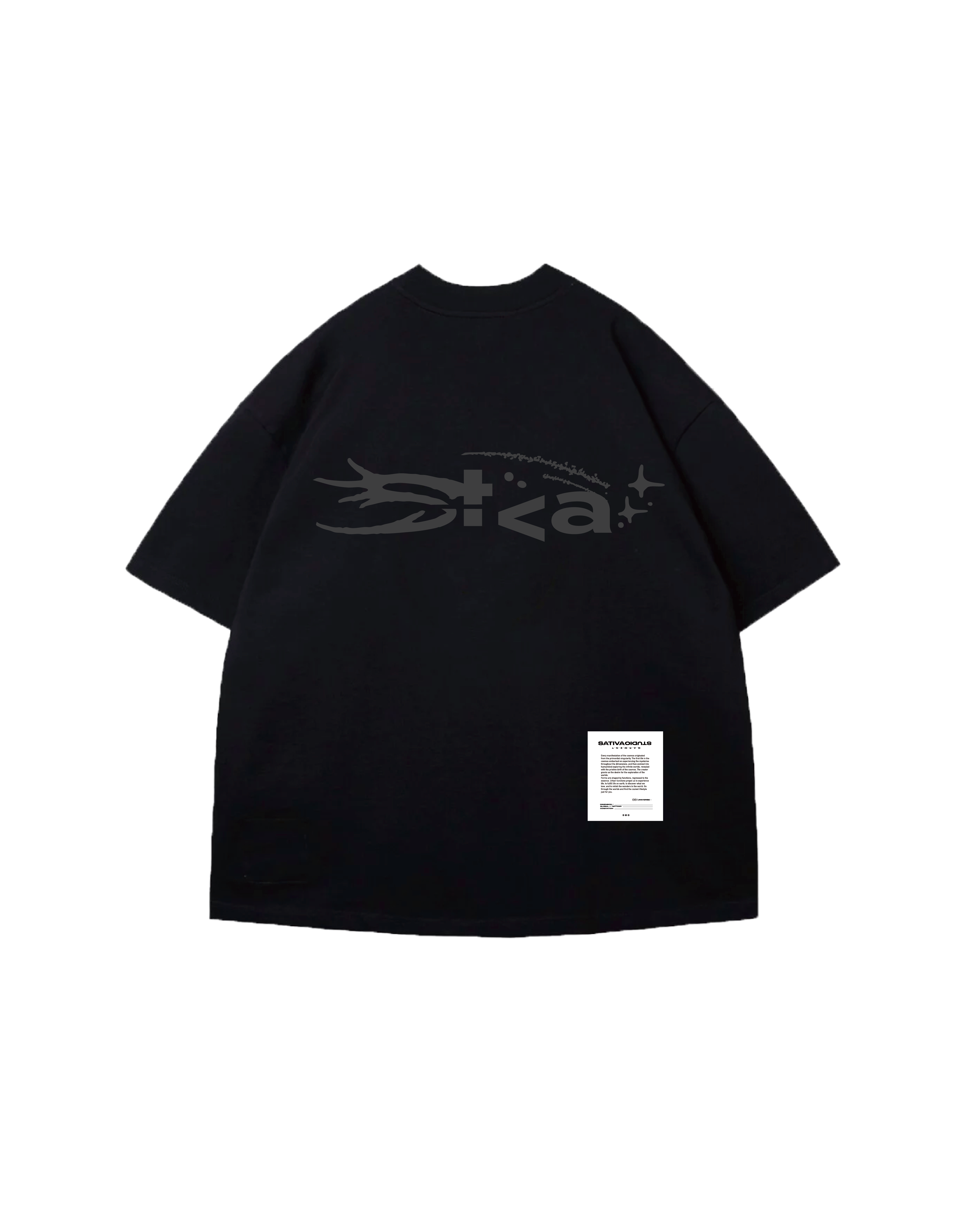 SS-01 “Glyph” Tee - Black