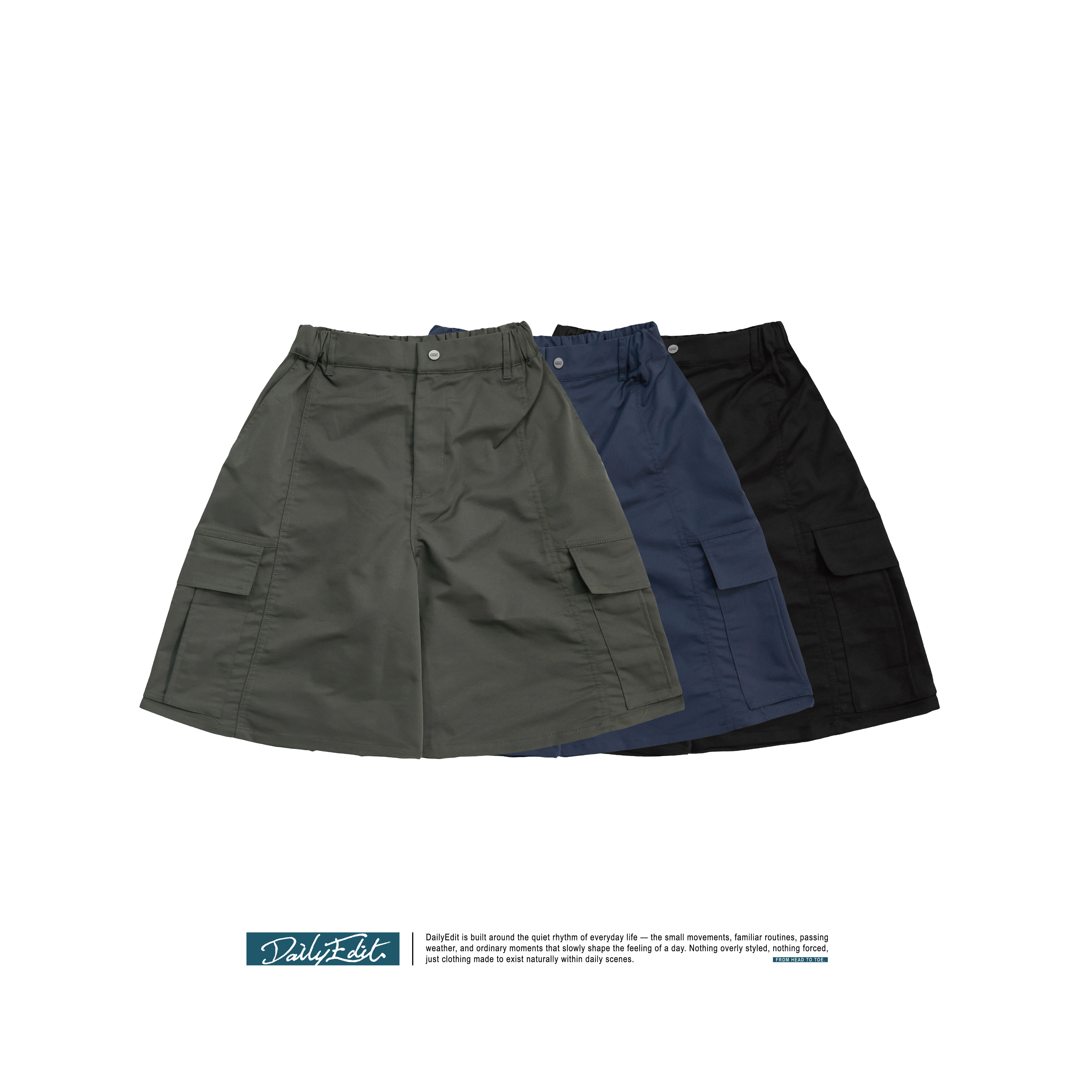 消光機能寬短褲 Matte Tech Shorts SS-024