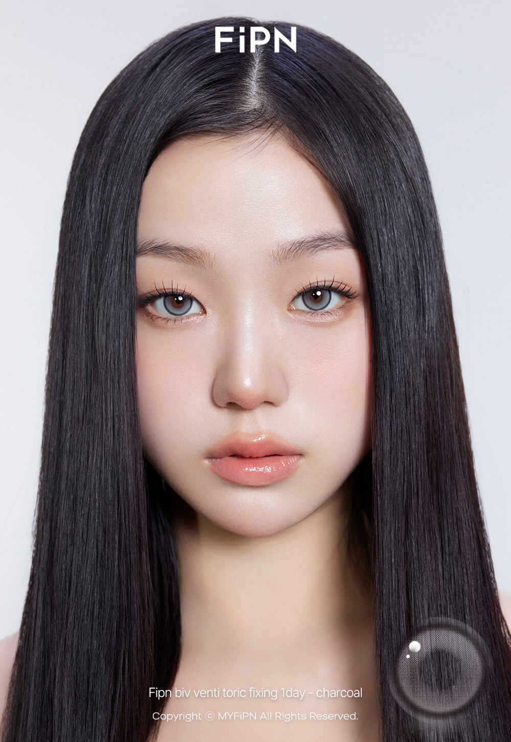 (散光) MYFIPN BIV VENTI 1 Day 13.8 (Charcoal)(10片)