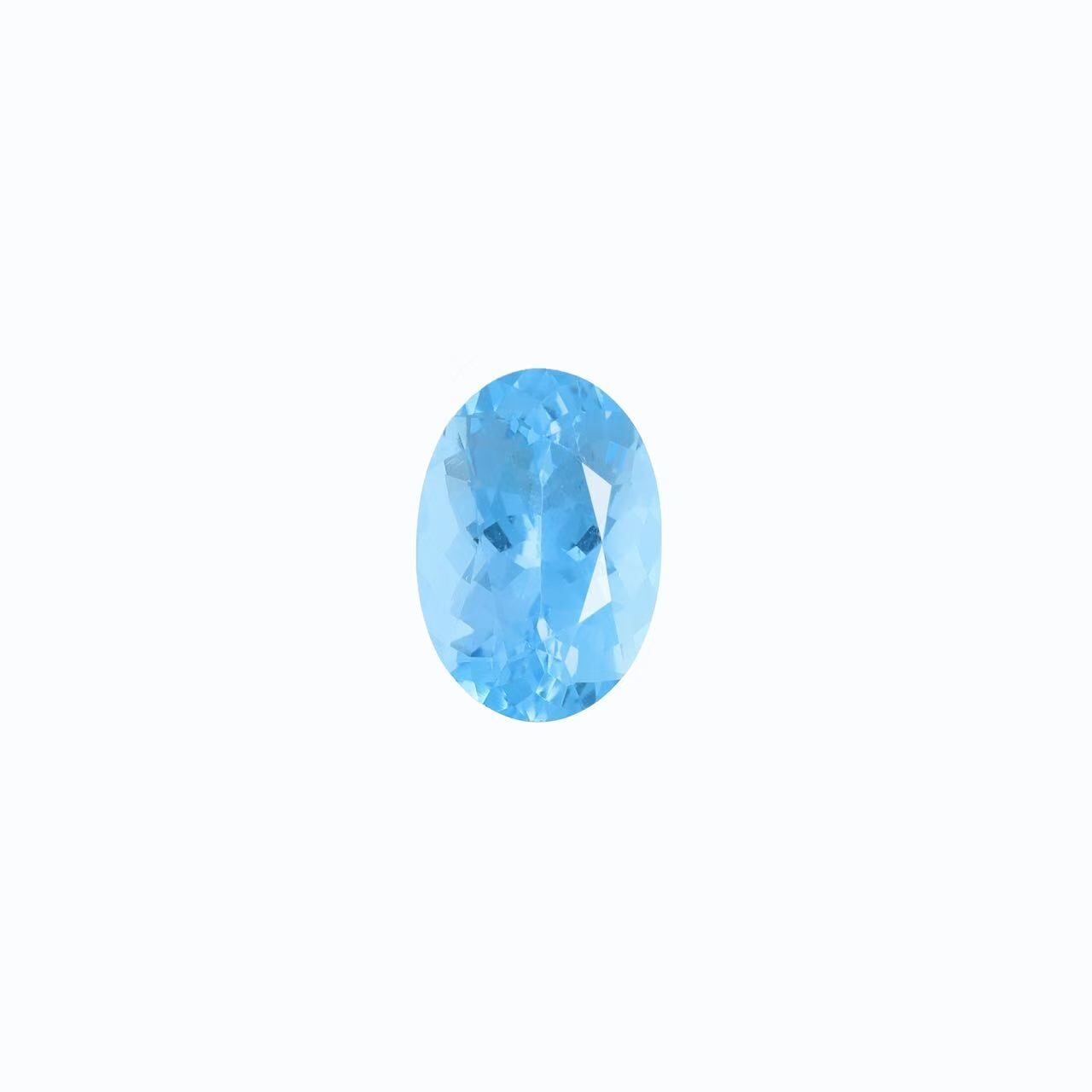 5.04ct 超級聖瑪利亞藍- 海藍寶石裸石 (配Guild寶石證書)