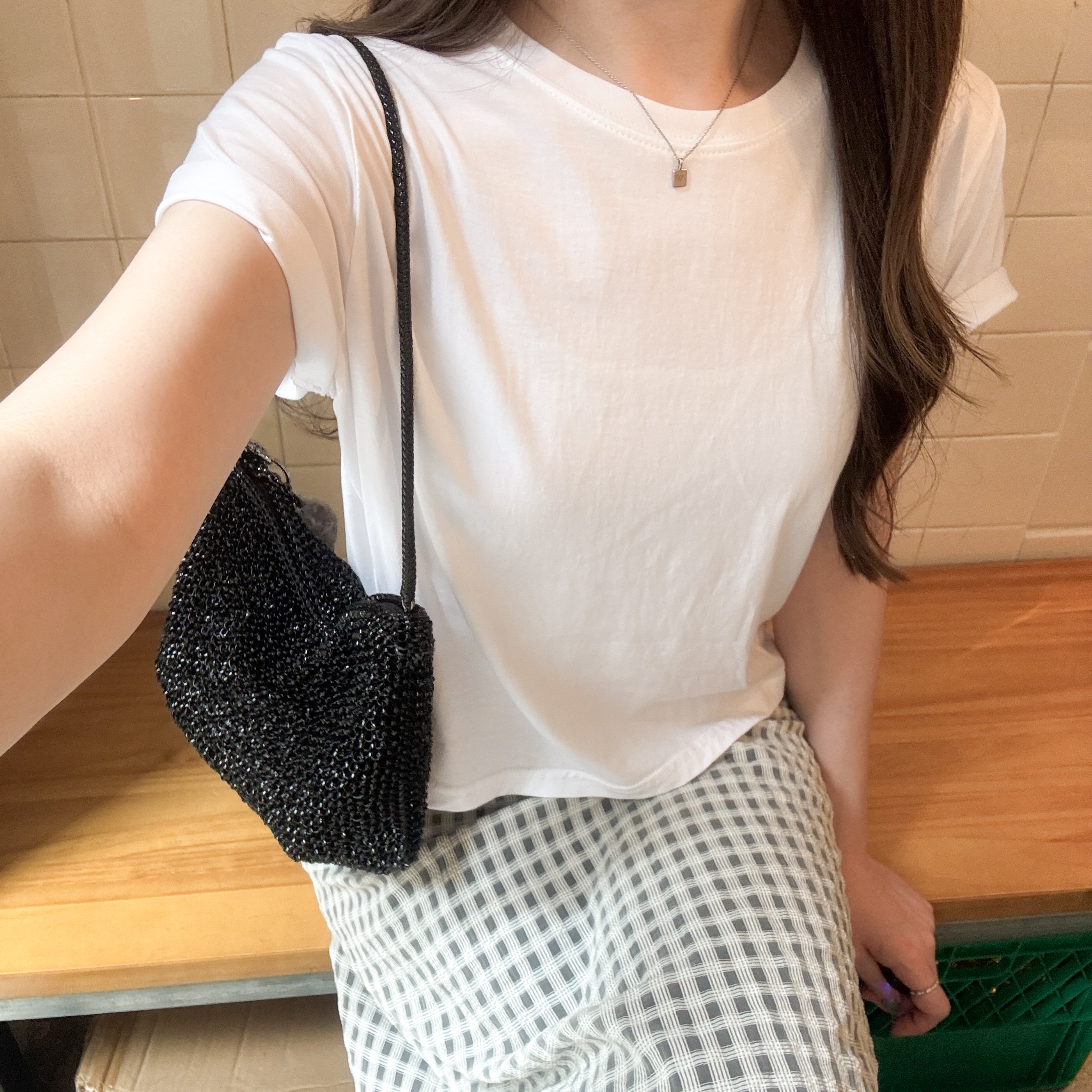 《自家設計》TOFU BOX tee-白