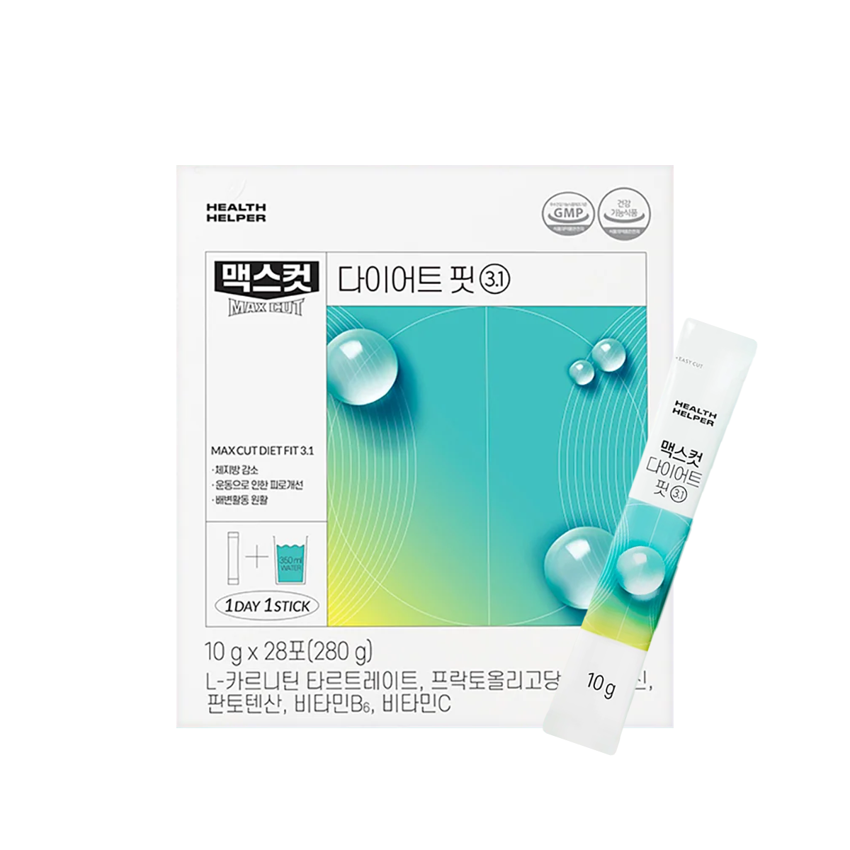 【 開團 】HEALTH HELPER 極限爆燃翡翠小綠水-檸檬味 (28條/盒)