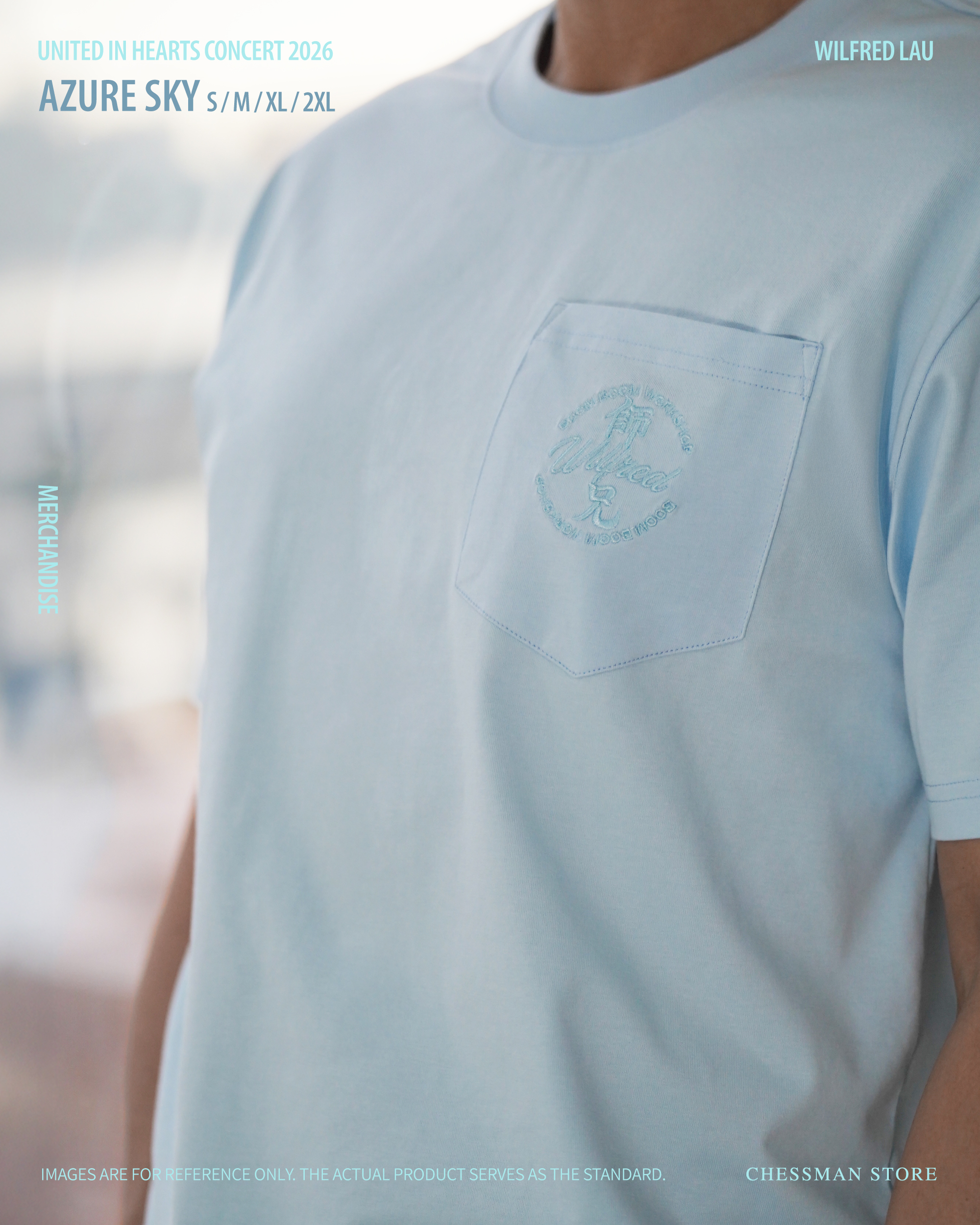 《UNITED IN HEARTS 2026》Tee  ☁️ Azure Sky