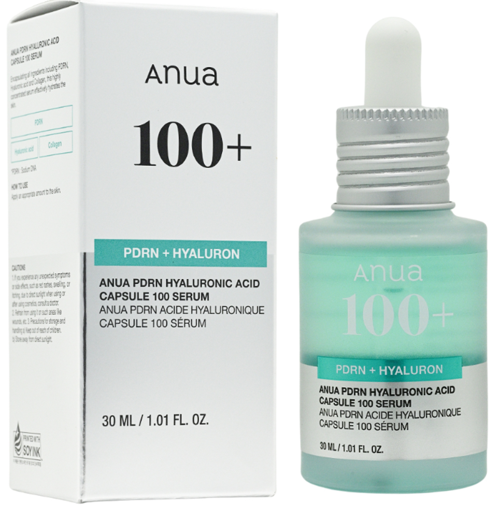 CM006 ANUA PDRN透明質酸彈潤水光肌精華30ml exp:2028.02