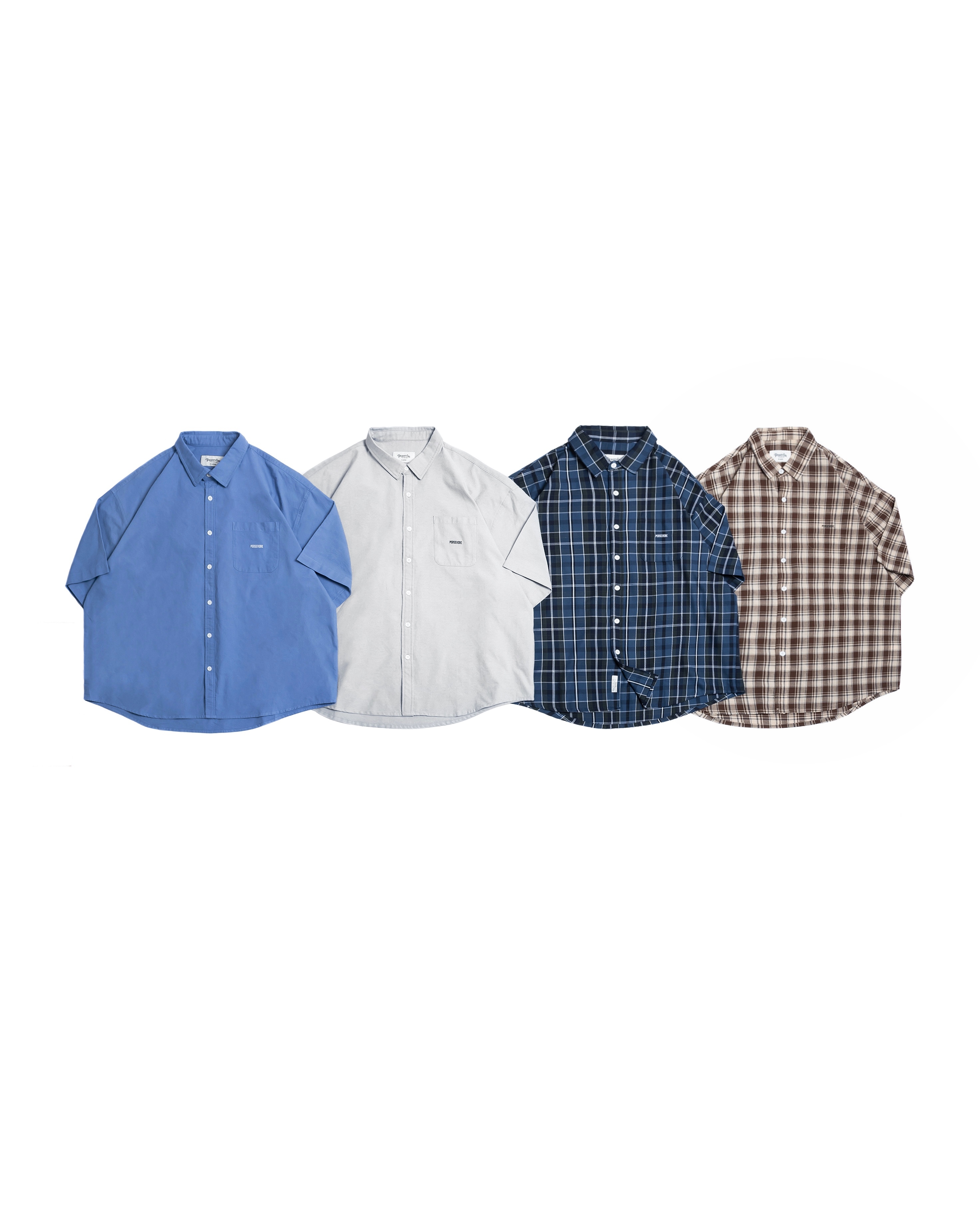 PERSEVERE LOOSE-FIT POCKET SHIRT 寬版口袋短袖襯衫